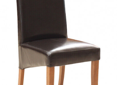 Design chair 4x group armchairs chairs set 100% leather new dining room